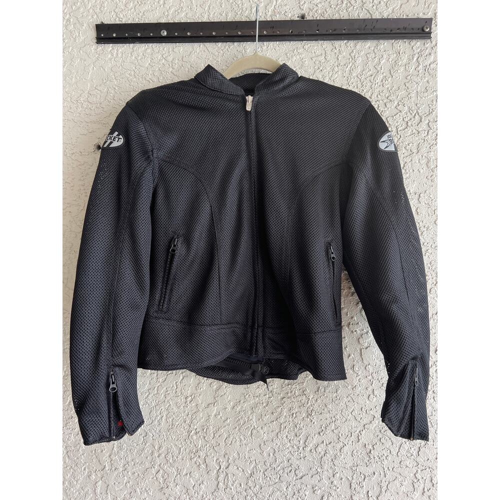 Rocket Girl Joe Rocket women’s medium black motorcycle racing jacket